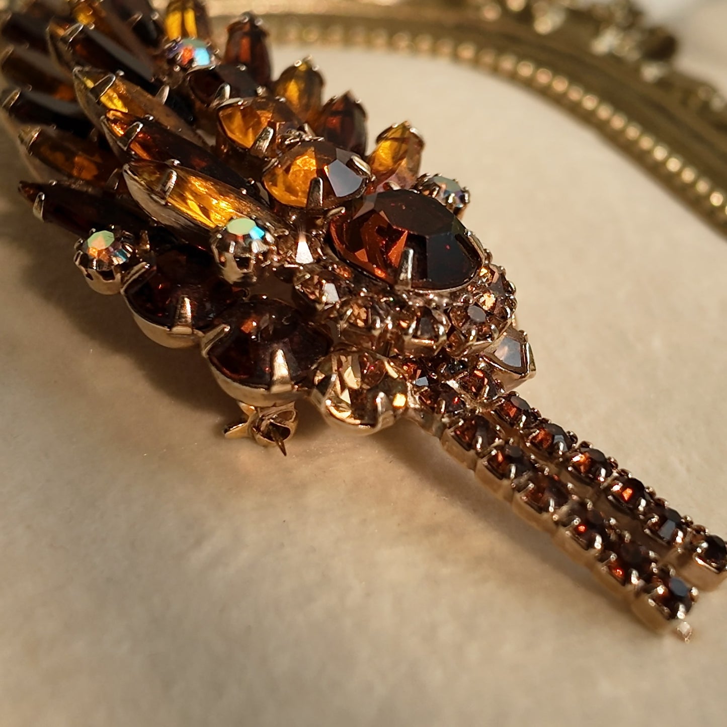 Juliana D&E "Alchemist's Leaf" Brooch