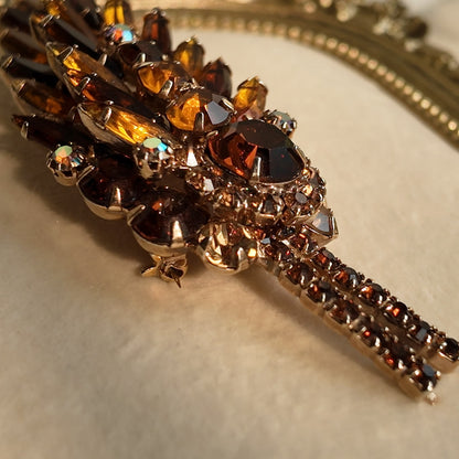 Juliana D&E "Alchemist's Leaf" Brooch