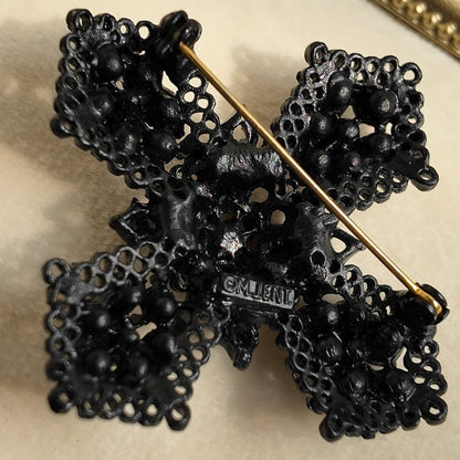 M.Jent "The Vampire's Crest" Cross Brooch