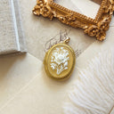 The Spring Letter Locket Pendant