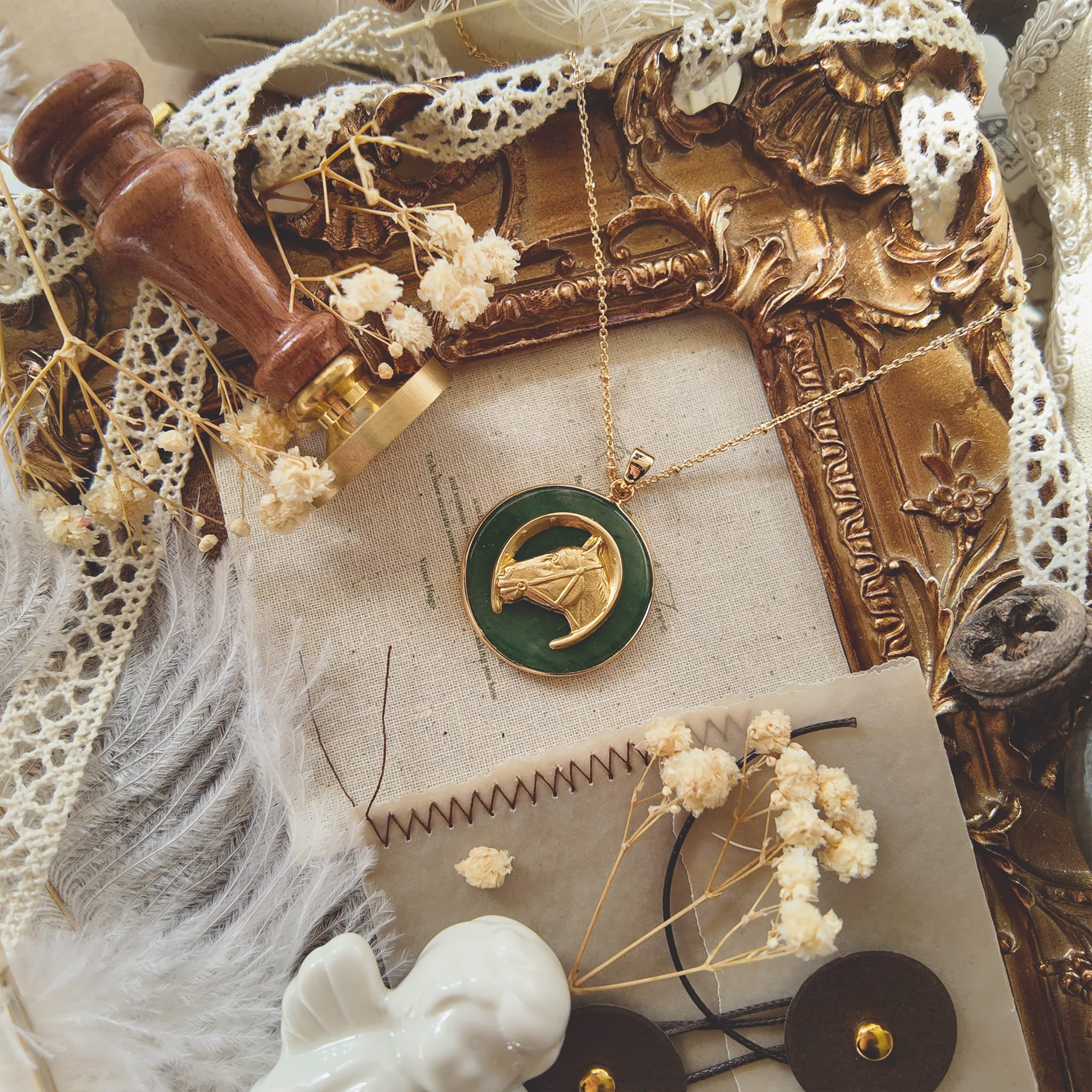 The Lucky Stallion Pendant