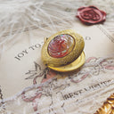 Rose Aura Brass Locket