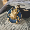 The Cosmic Wanderer Beetle Pendant