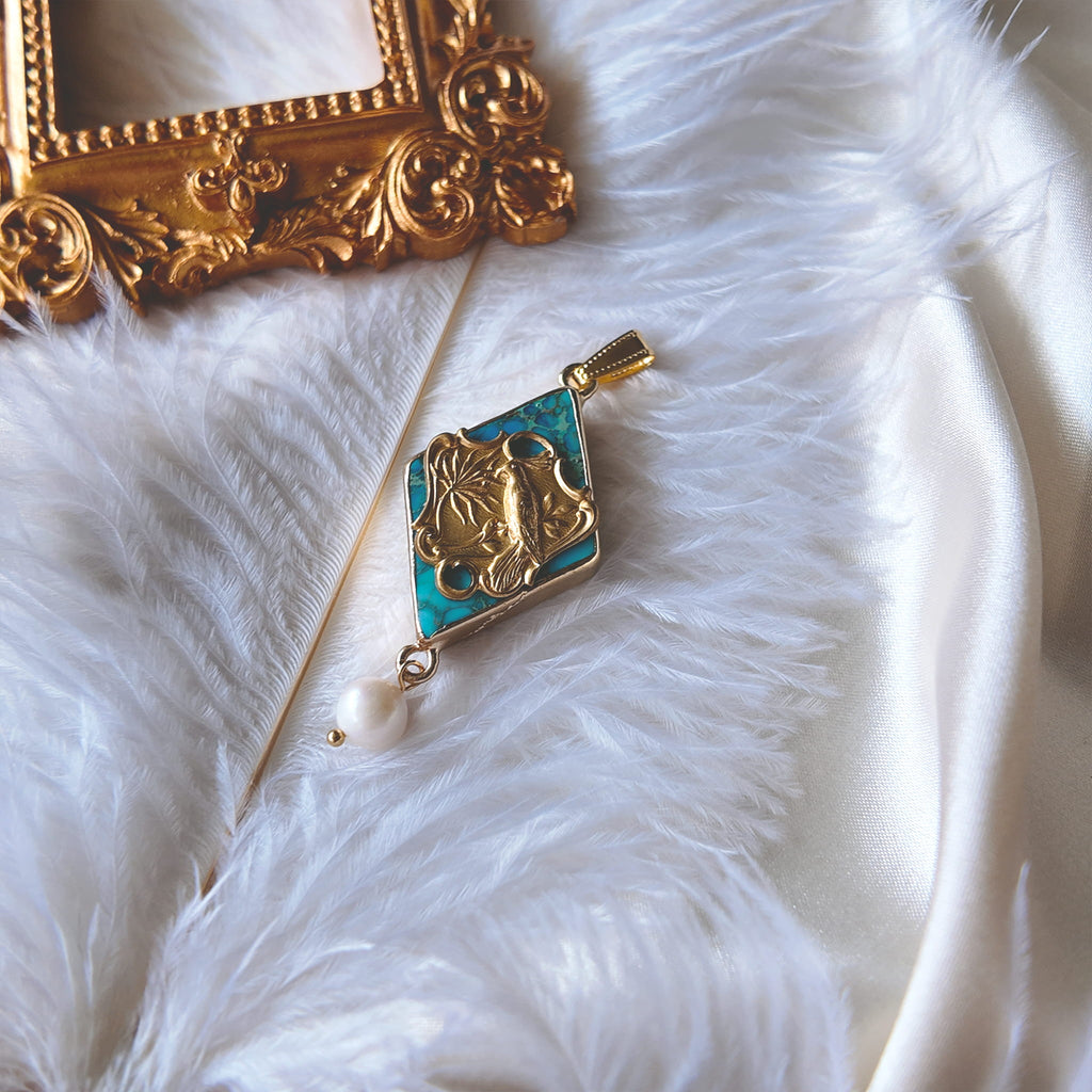 The Azure Herald Pendant