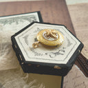 Mother-of-Pearl & Brass Bee Locket