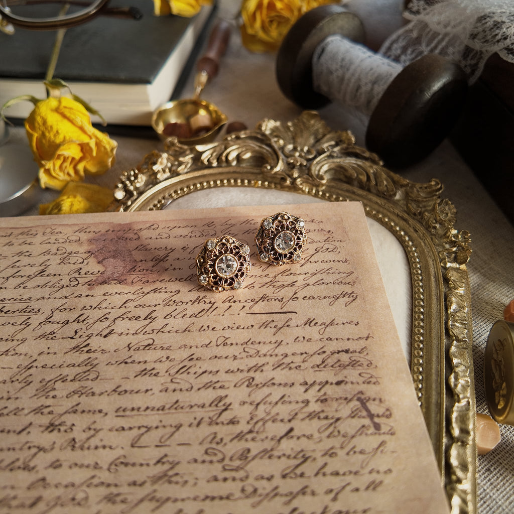 Governess's Filigree Studs