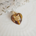 The Regal Whisker Heart Pendant