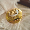 Mother-of-Pearl & Brass Bee Locket