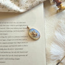 The Glimmering Pond Frog Pendant