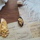 The Noir Poppy Pendant
