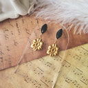 The Midnight Bloom Earrings