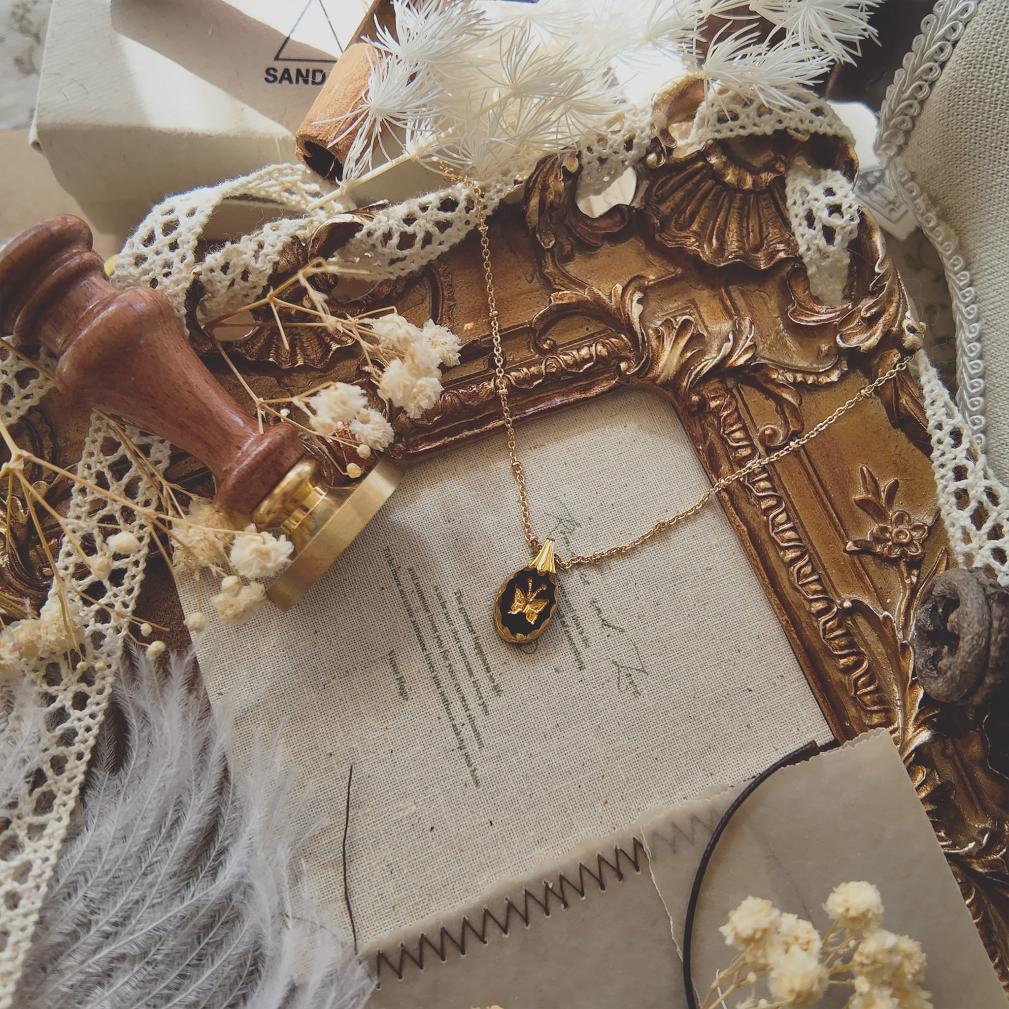 The Gilded Night Pendant