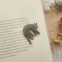 "The Whimsical Willow Cat" Brooch