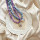 The Lavender Cat Necklace