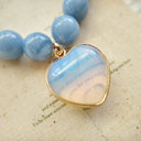 The Celestine Heart Necklace