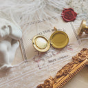 Rose Aura Brass Locket