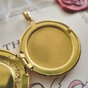 Mother-of-Pearl & Brass Bee Locket