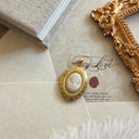The Ivory Portrait Locket Pendant