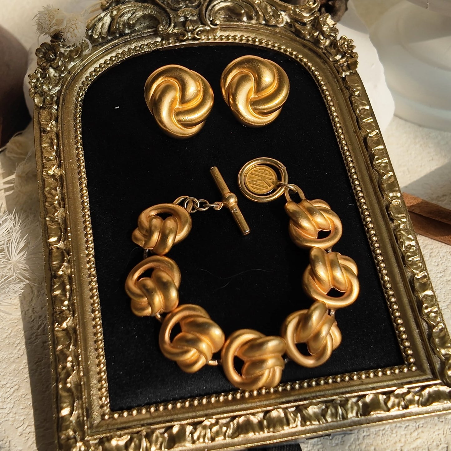 Anne Klein "The Matriarch" Knot Jewelry Set