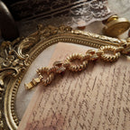 Showing the craftsmanship on the other side of the buckle