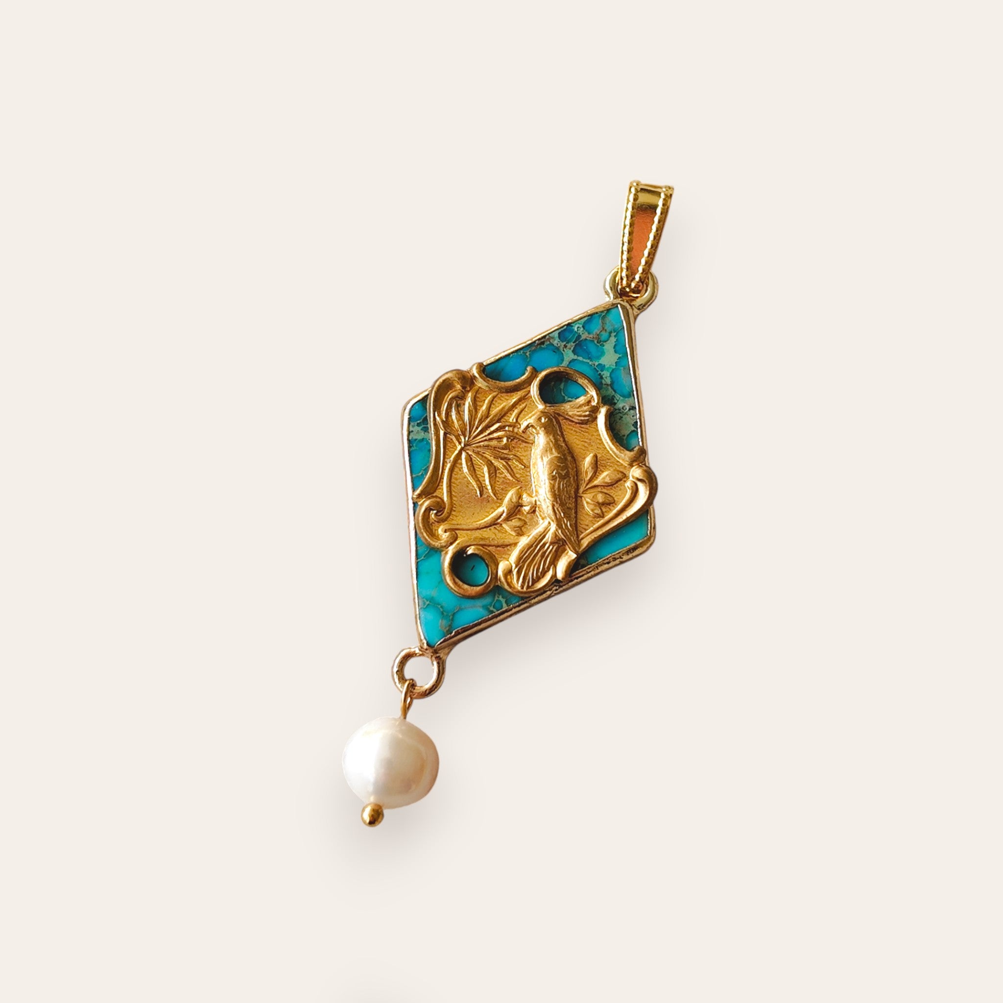 The Azure Herald Pendant