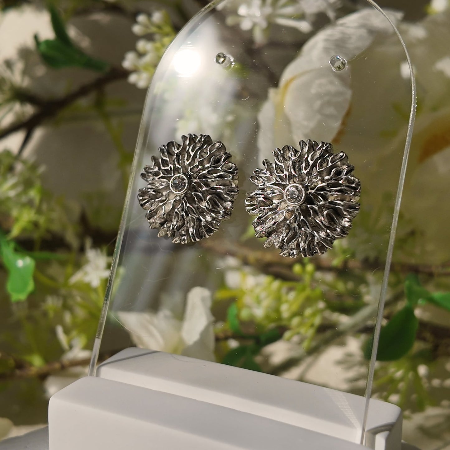 "Until the Seas Run Dry" Silver Studs