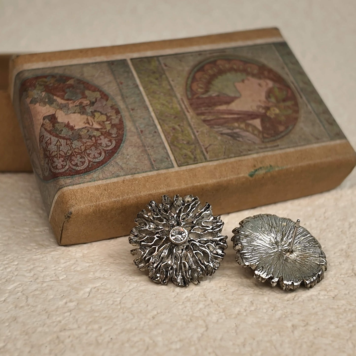 "Until the Seas Run Dry" Silver Studs