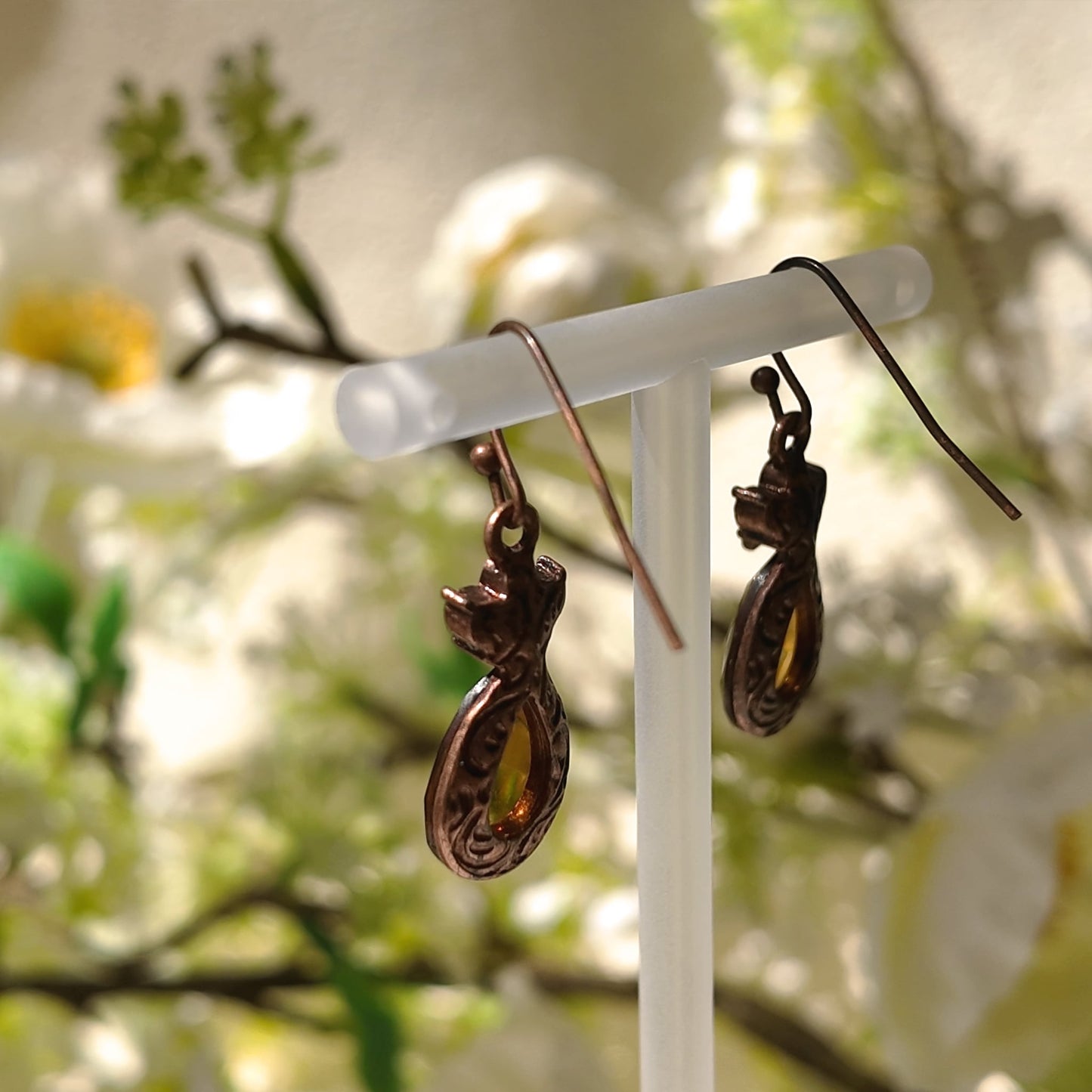 1928 Jewelry Autumn in the Park Dangles