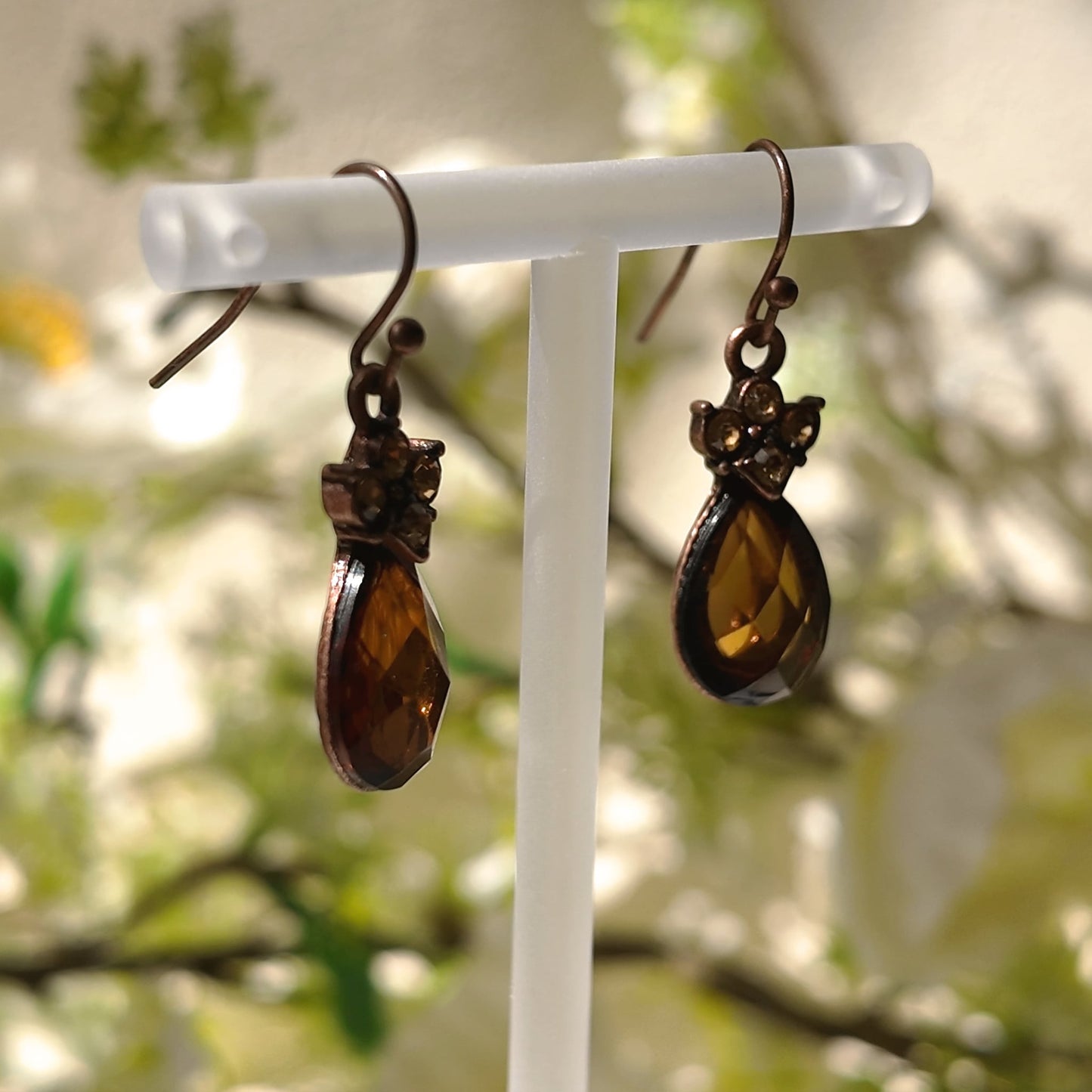 1928 Jewelry Autumn in the Park Dangles