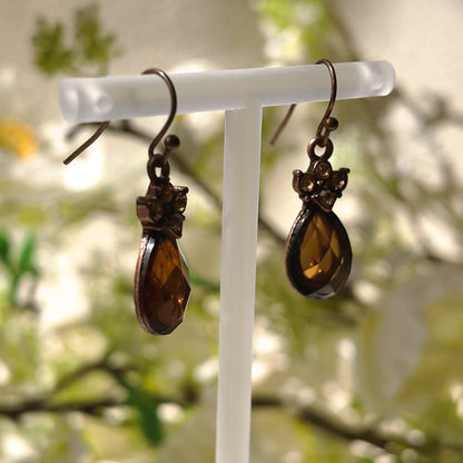 1928 Jewelry Autumn in the Park Dangles