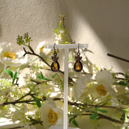 1928 Jewelry Autumn in the Park Dangles