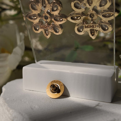 Monet Garden Queen's Floral Dangles