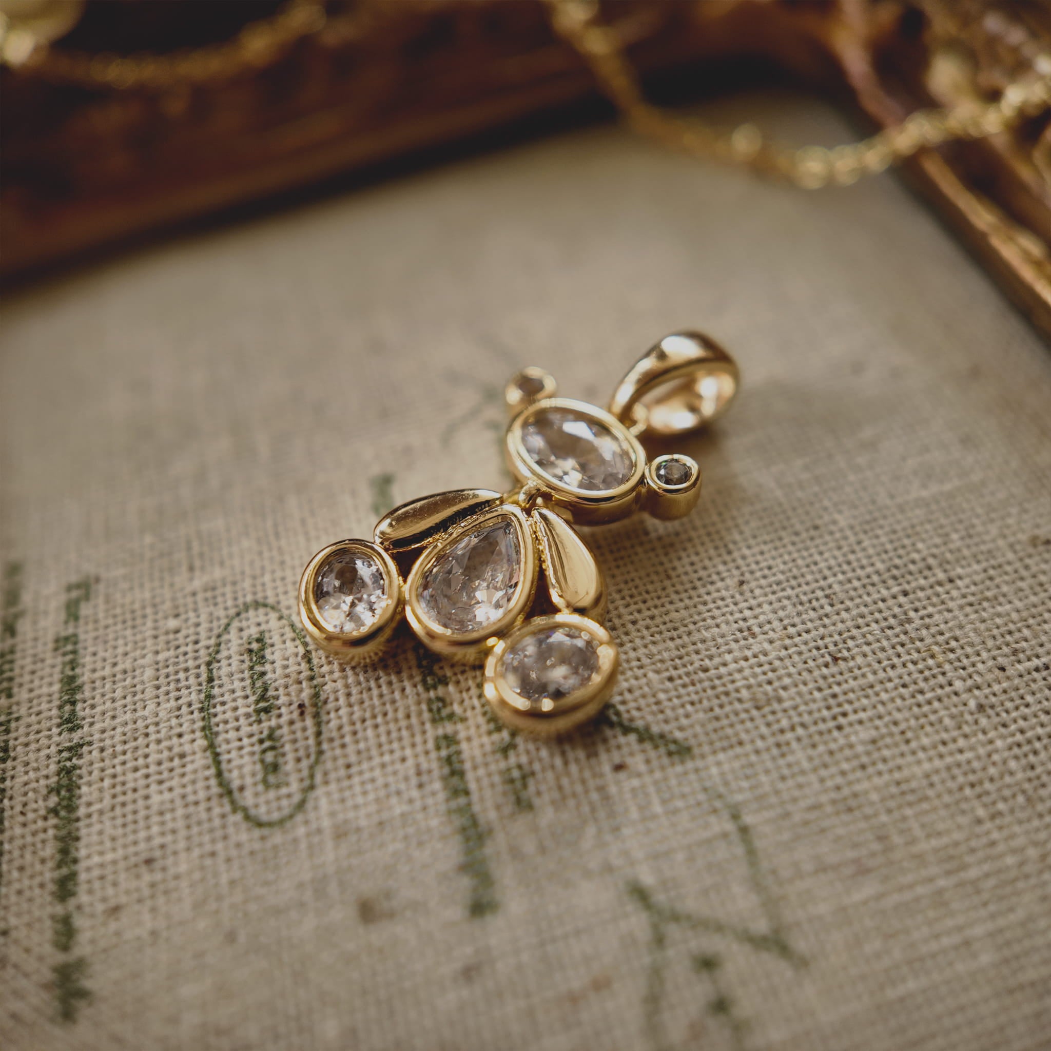 The Dancing Teddy Pendant