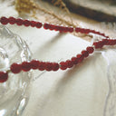 The Vintage Claret Garnet Necklace