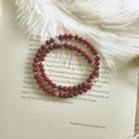 The Vintage Claret Garnet Necklace