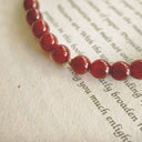 The Vintage Claret Garnet Necklace