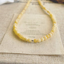 The Golden Glow Serenity Necklace