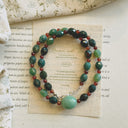 The Verdant Harvest Moss Agate Necklace