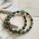 The Verdant Harvest Moss Agate Necklace
