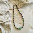 The Verdant Harvest Moss Agate Necklace
