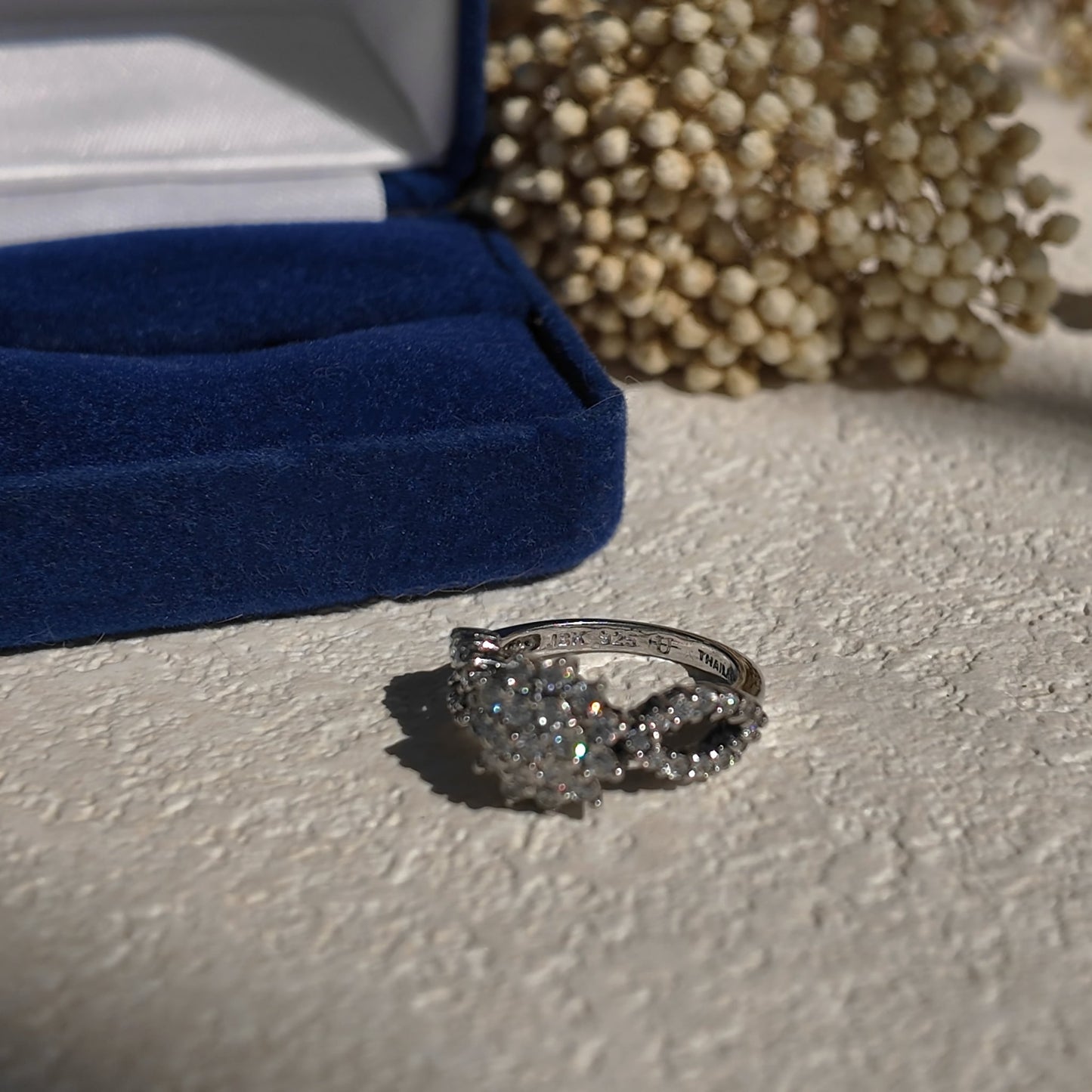 JBK Sterling Silver "Debutante's" Ring