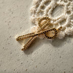 Stylish scissor charm, sparkly pendant.