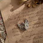 Animal brooch, from the 1960s. Elegant swan design.