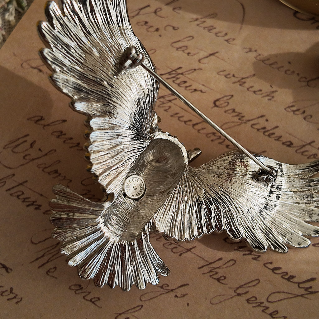 High-quality silver-plated animal brooches, vintage-style jewelry, fine jewelry