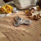 Three-dimensional animal brooches from the British brand Butler & Wilson, a collectible vintage animal brooch.