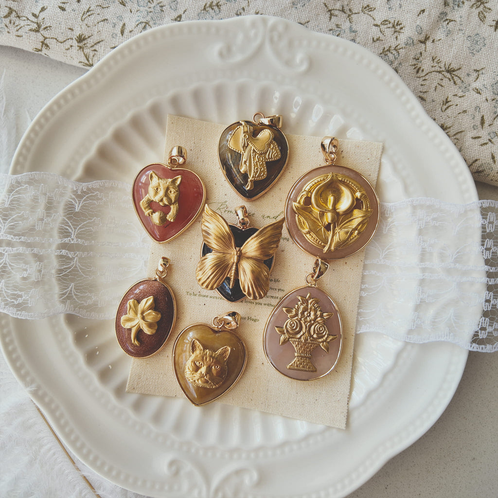 The Night Garden Butterfly Pendant