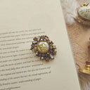 Victorian Opalescent Cabochon Brooch