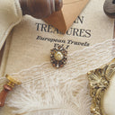 Victorian Opalescent Cabochon Brooch