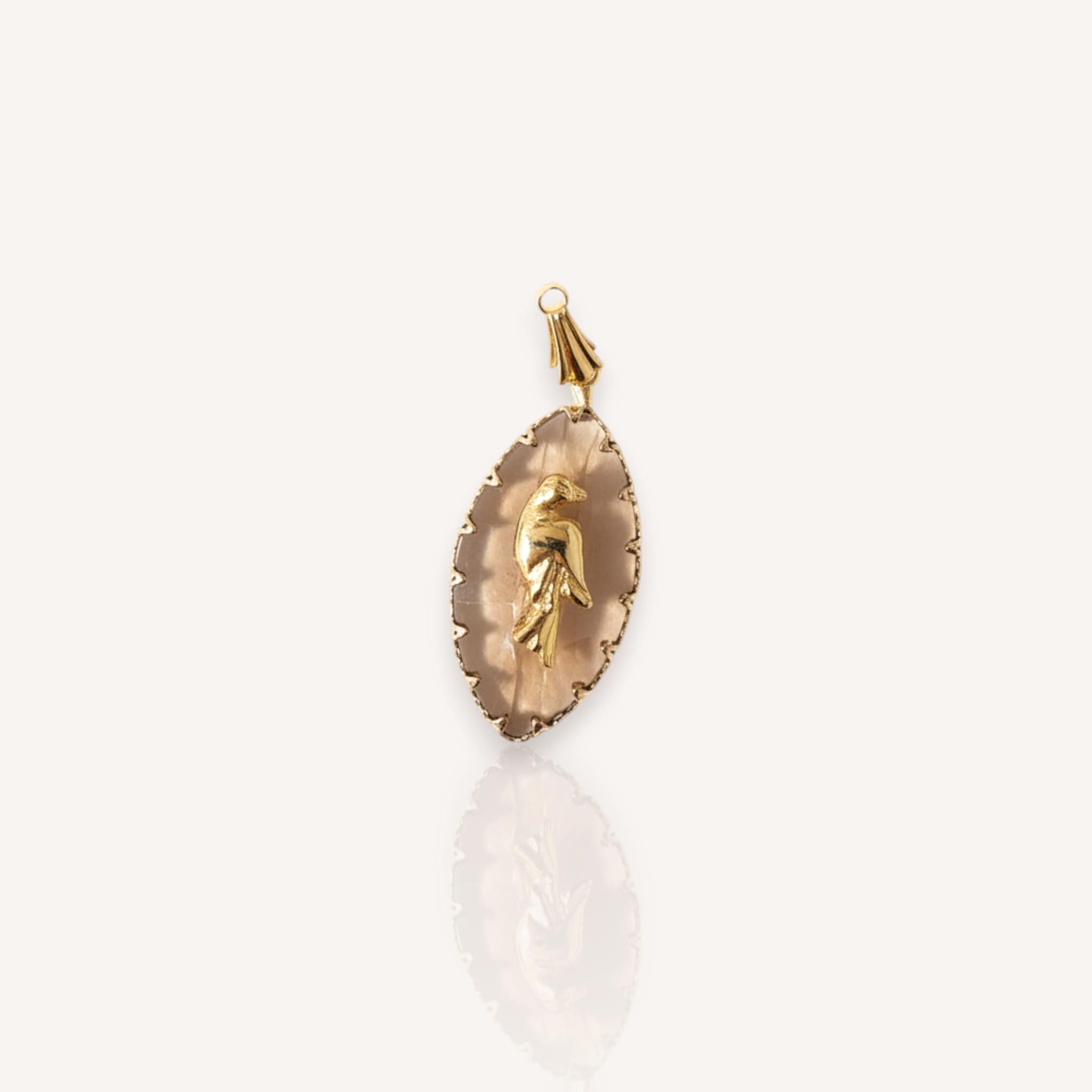 The Gilded Canary Pendant