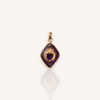 The Amethyst Crest Pendant